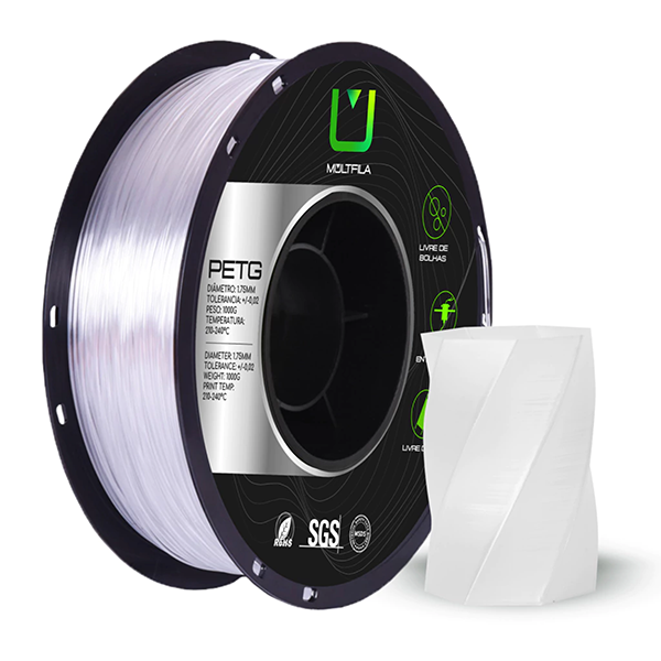 Filamento Petg 1kg Multfila Para Impressora 3d 1.75mm - Imagem 11