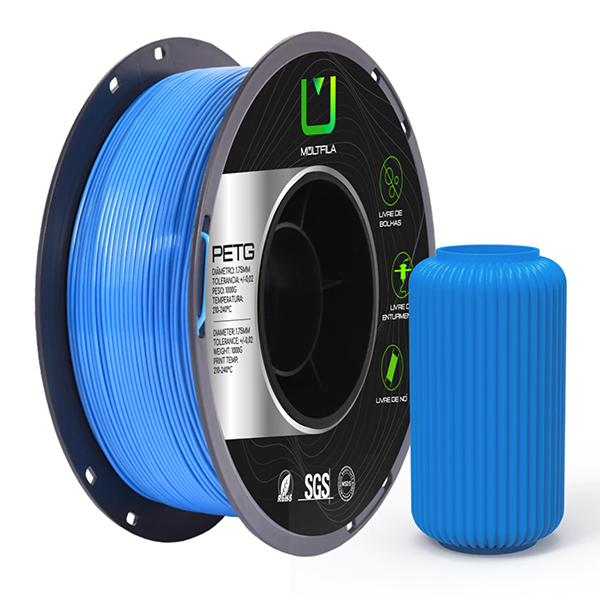 Filamento Petg 1kg Multfila Para Impressora 3d 1.75mm - Imagem 9